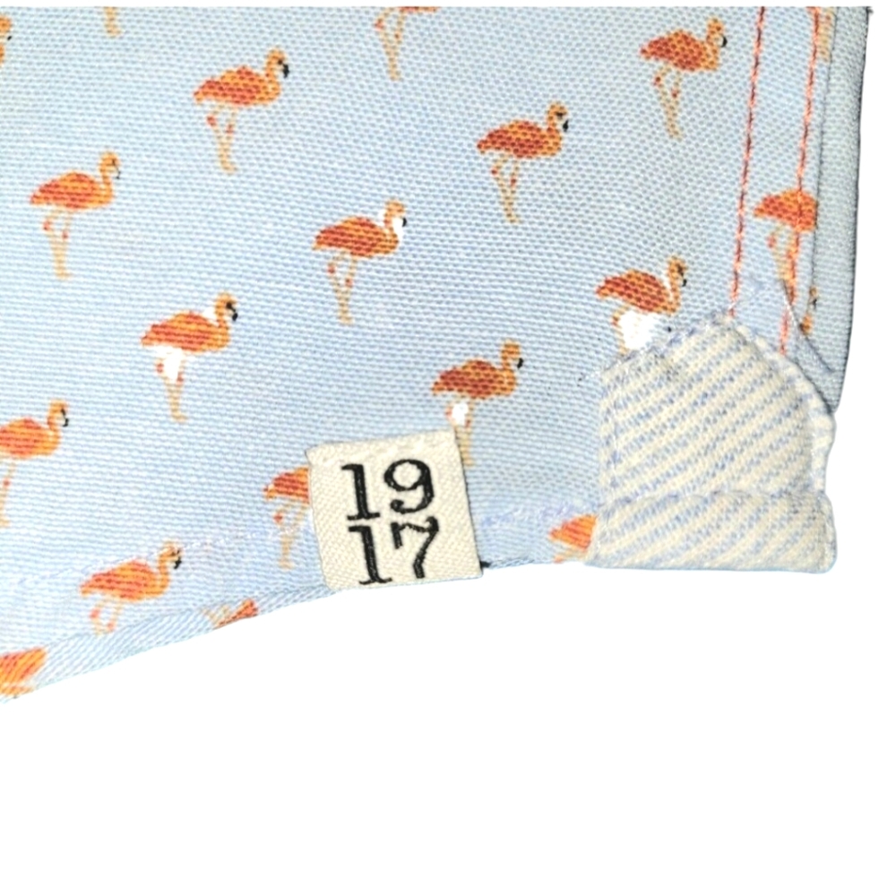 Sovereign Code Button Down Flamingo Print Shirt i… - image 8